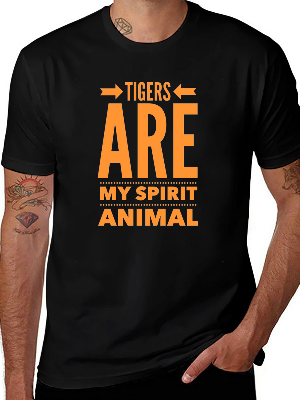 Tigers Are My Spirit Animal Graphic Tee