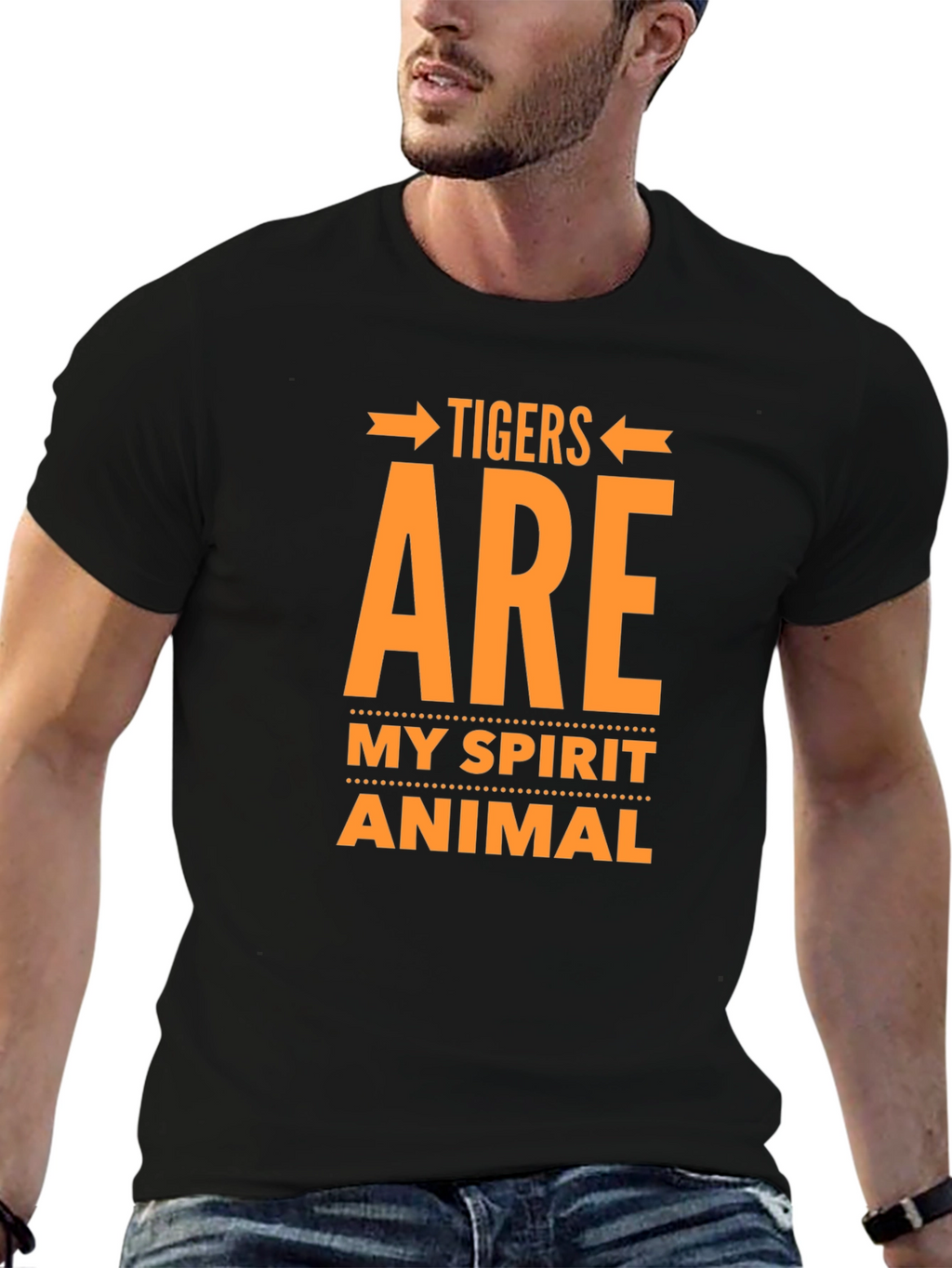 Tigers Are My Spirit Animal Graphic Tee