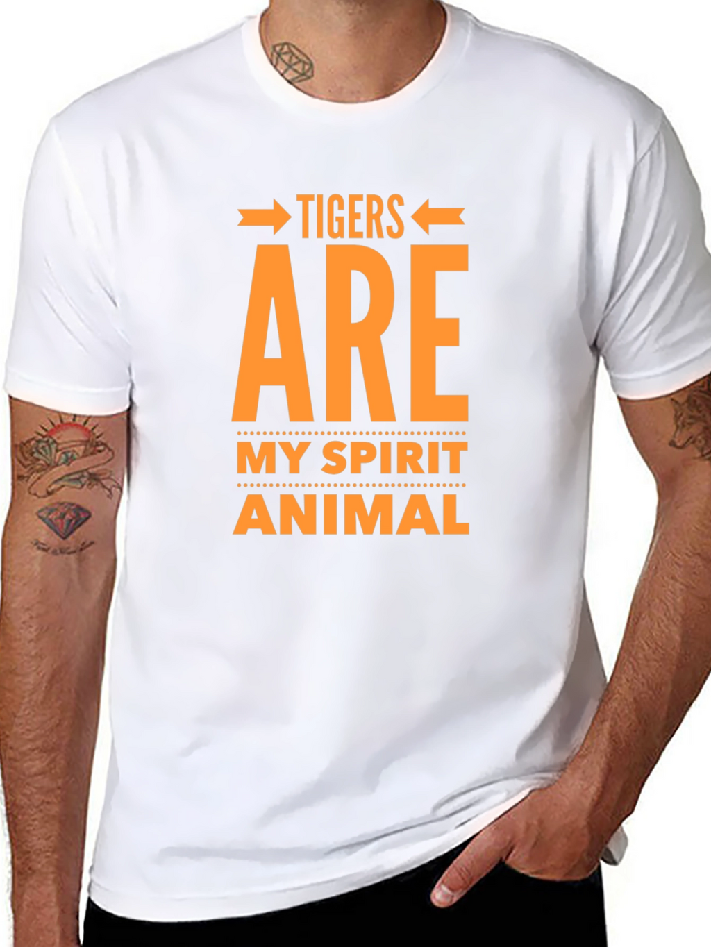 Tigers Are My Spirit Animal Graphic Tee