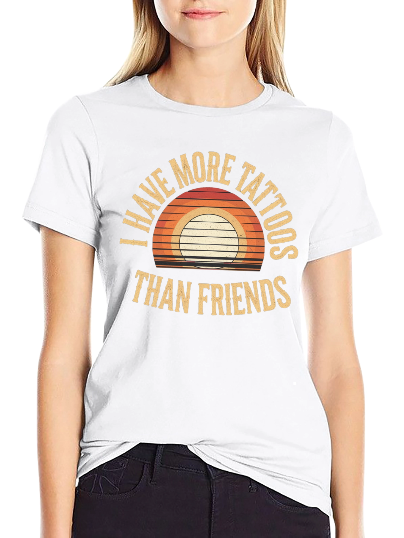 I Have More Tattoos Than Friends Graphic Tee