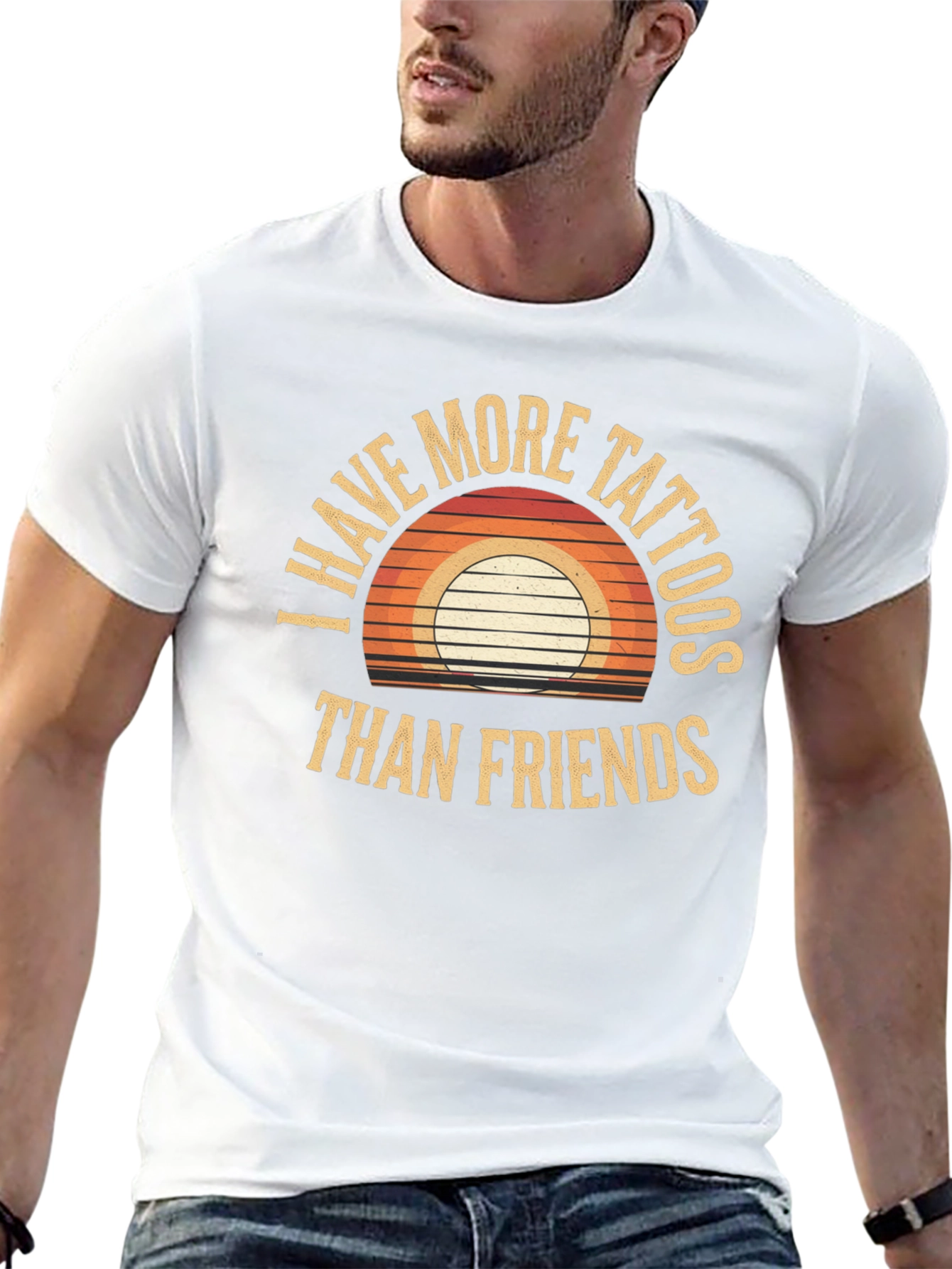 I Have More Tattoos Than Friends Graphic Tee