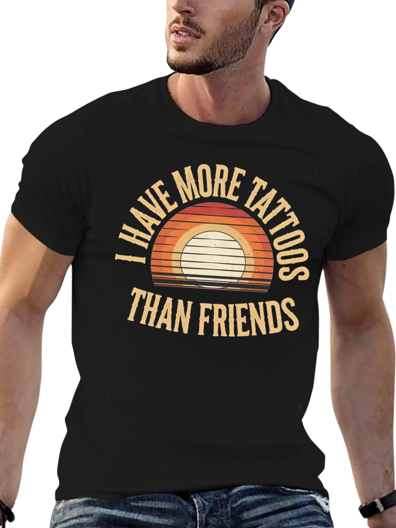 I Have More Tattoos Than Friends Graphic Tee