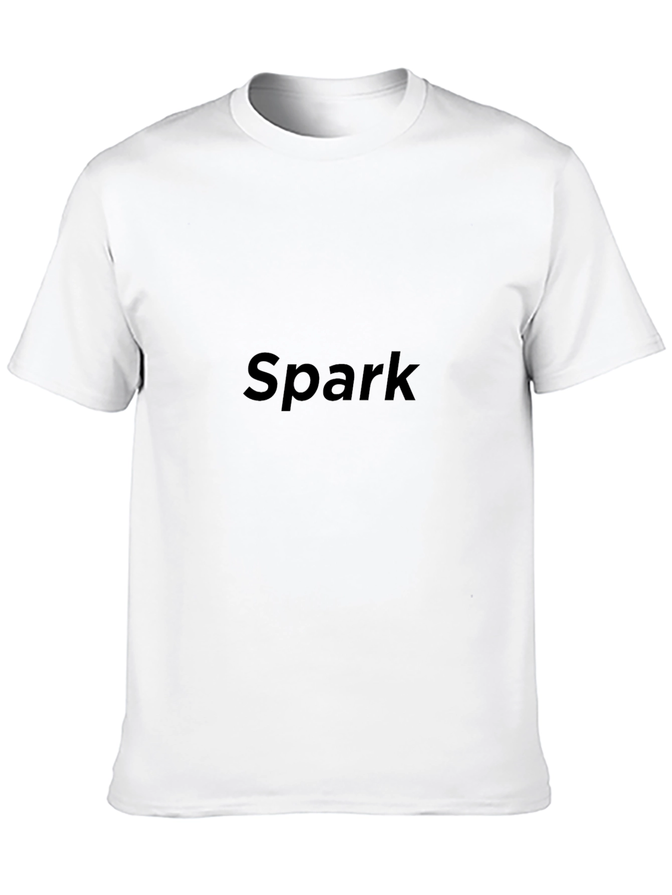 Spark Black T-Shirt - Modern Style