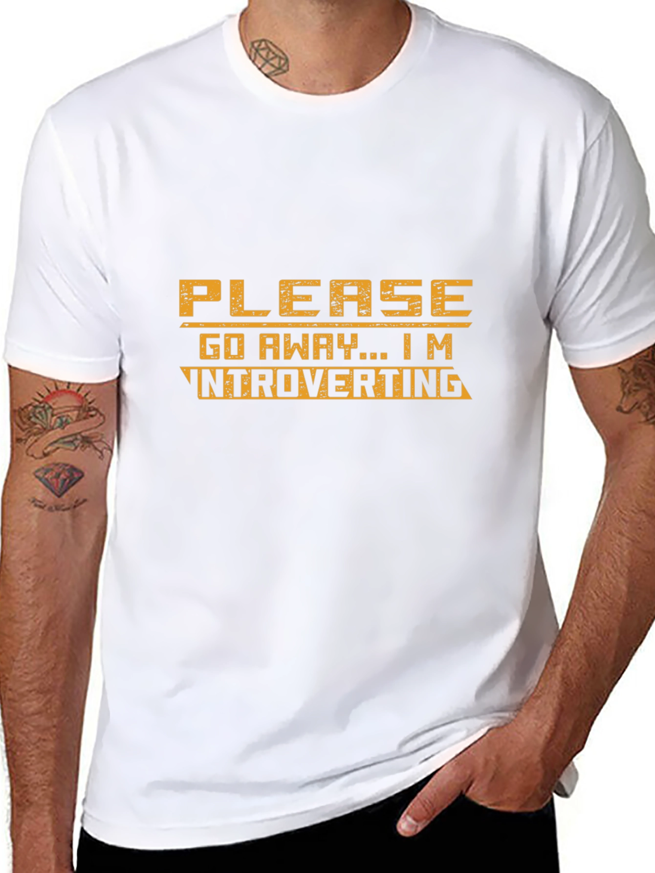Introverting Please Go Away T-Shirt
