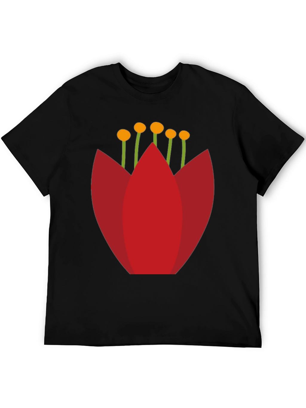 Modern Floral Graphic T-Shirt