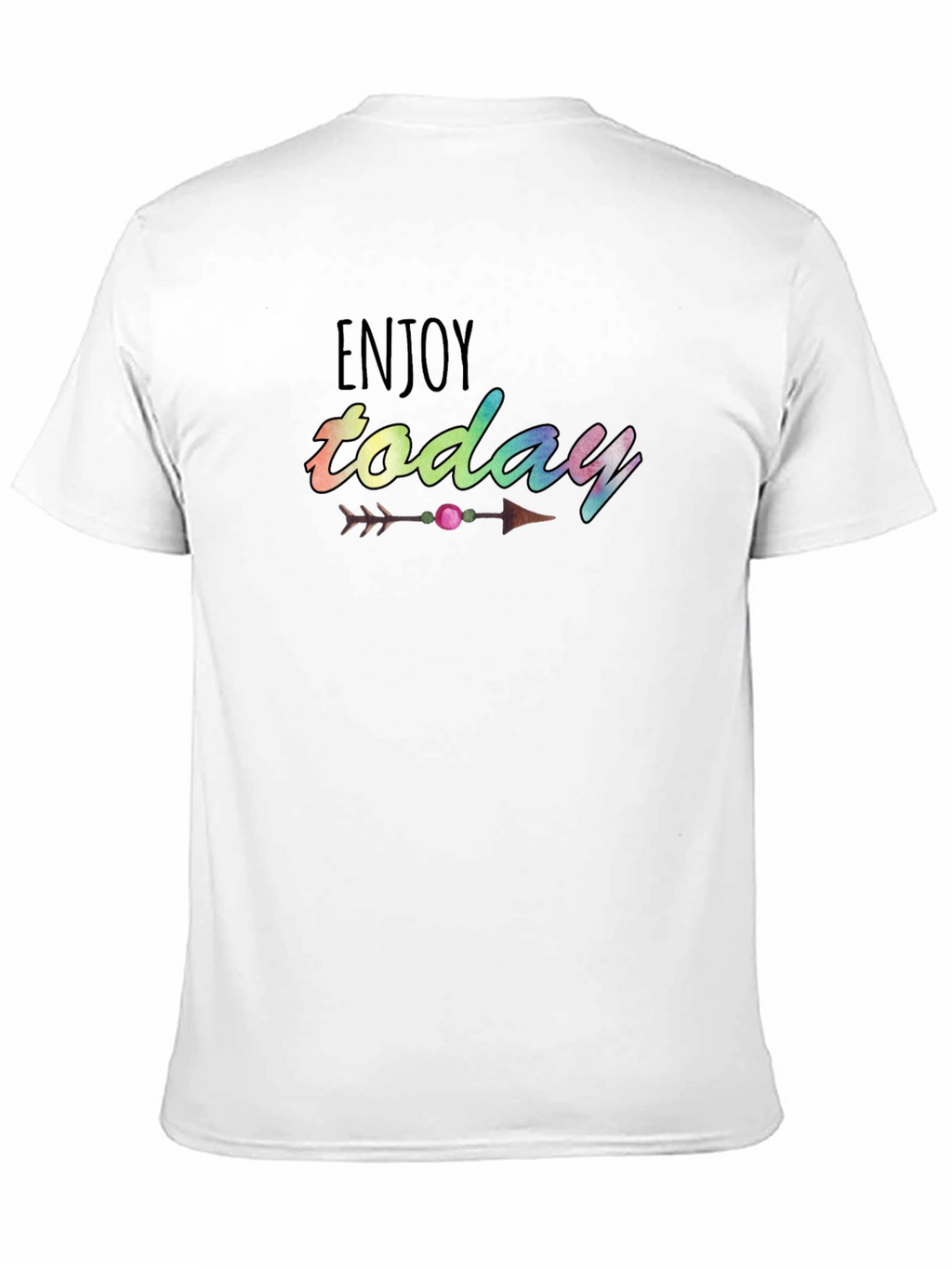 Enjoy Today Graphic Tee - Black