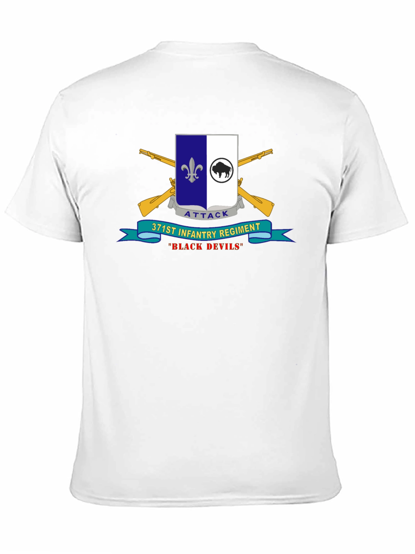 371st Infantry Regiment Black Devils T-Shirt