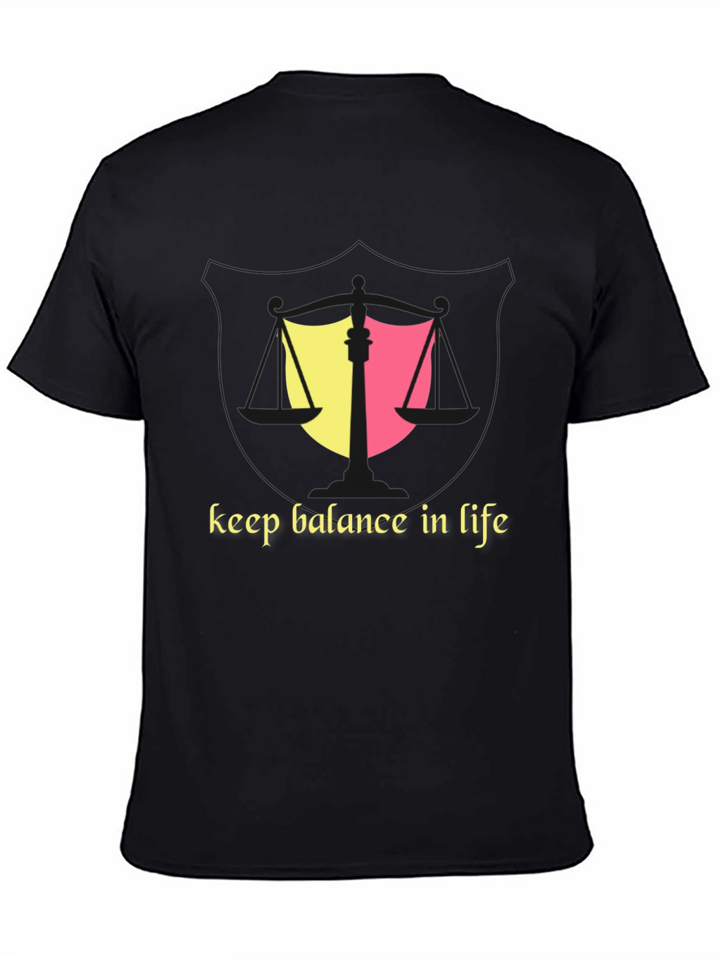 Balance in Life Graphic T-Shirt