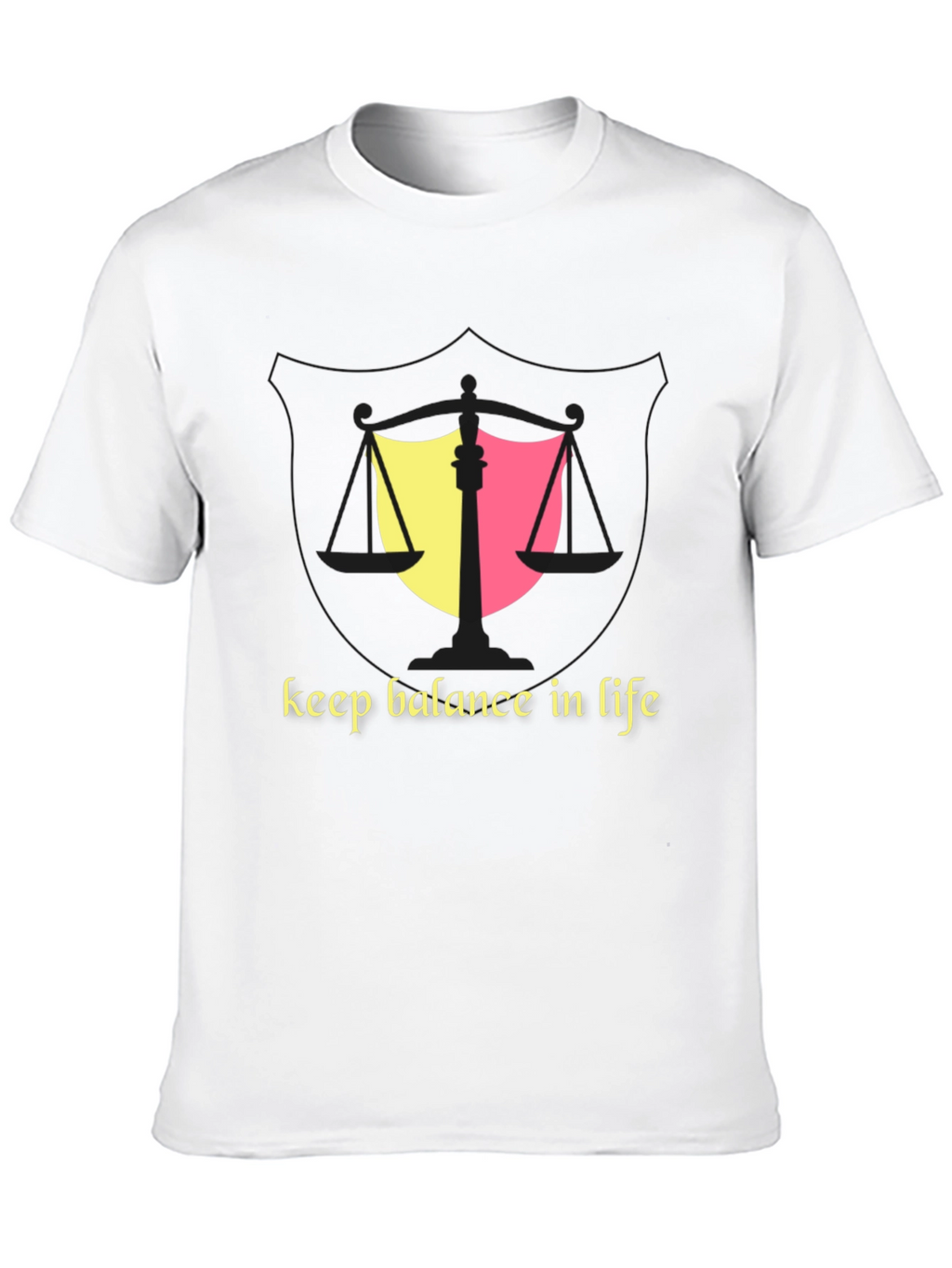 Balance in Life Graphic T-Shirt