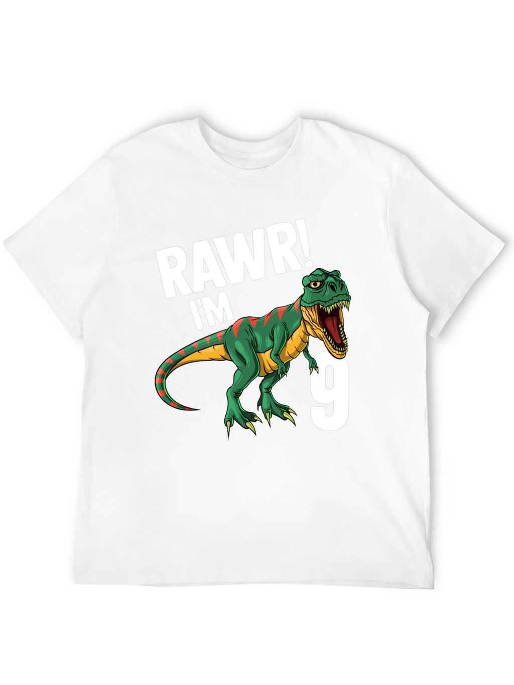 Rawr Im 9 T-Rex Birthday T-Shirt