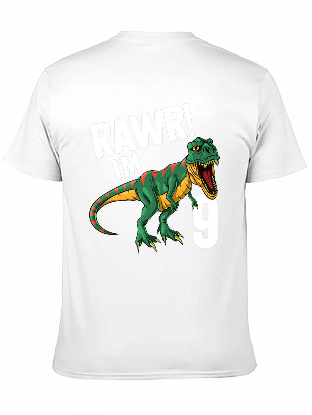 Rawr Im 9 T-Rex Birthday T-Shirt
