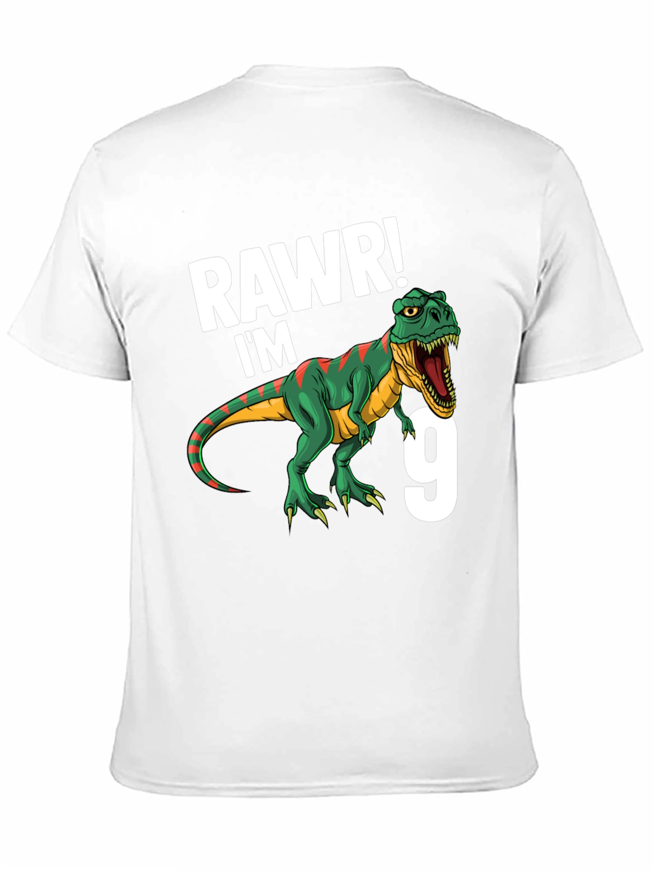Rawr Im 9 T-Rex Birthday T-Shirt