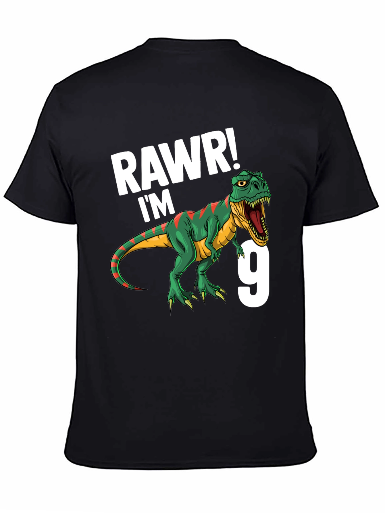 Rawr Im 9 T-Rex Birthday T-Shirt