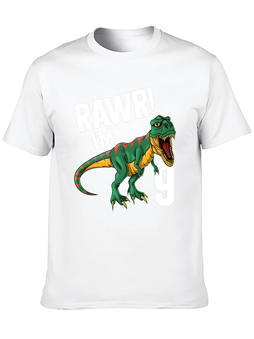 Rawr Im 9 T-Rex Birthday T-Shirt