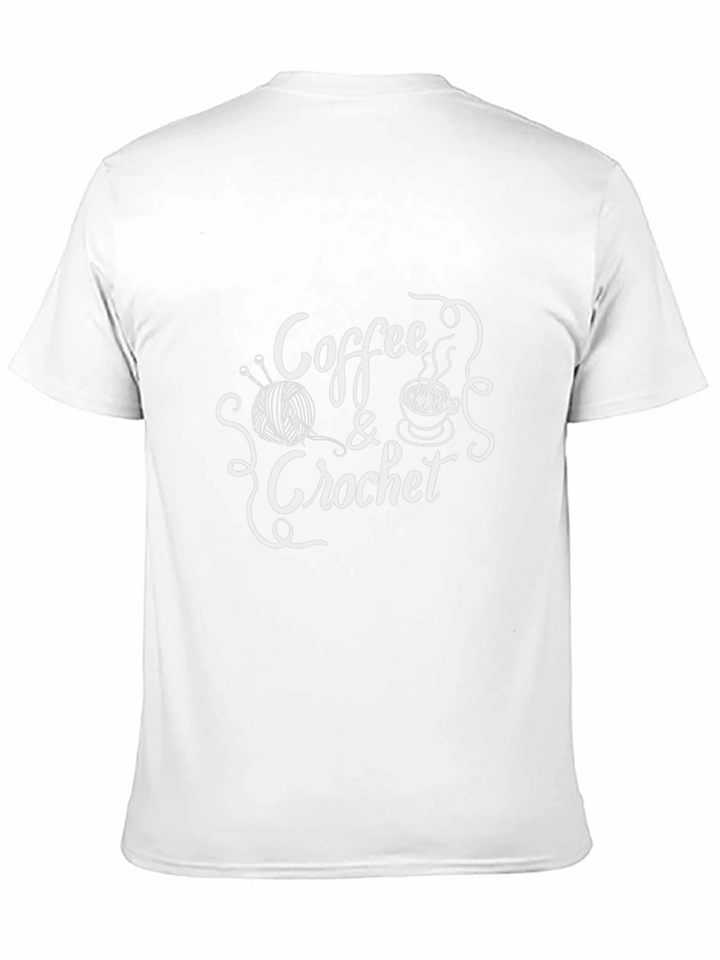 Coffee & Crochet Graphic T-Shirt