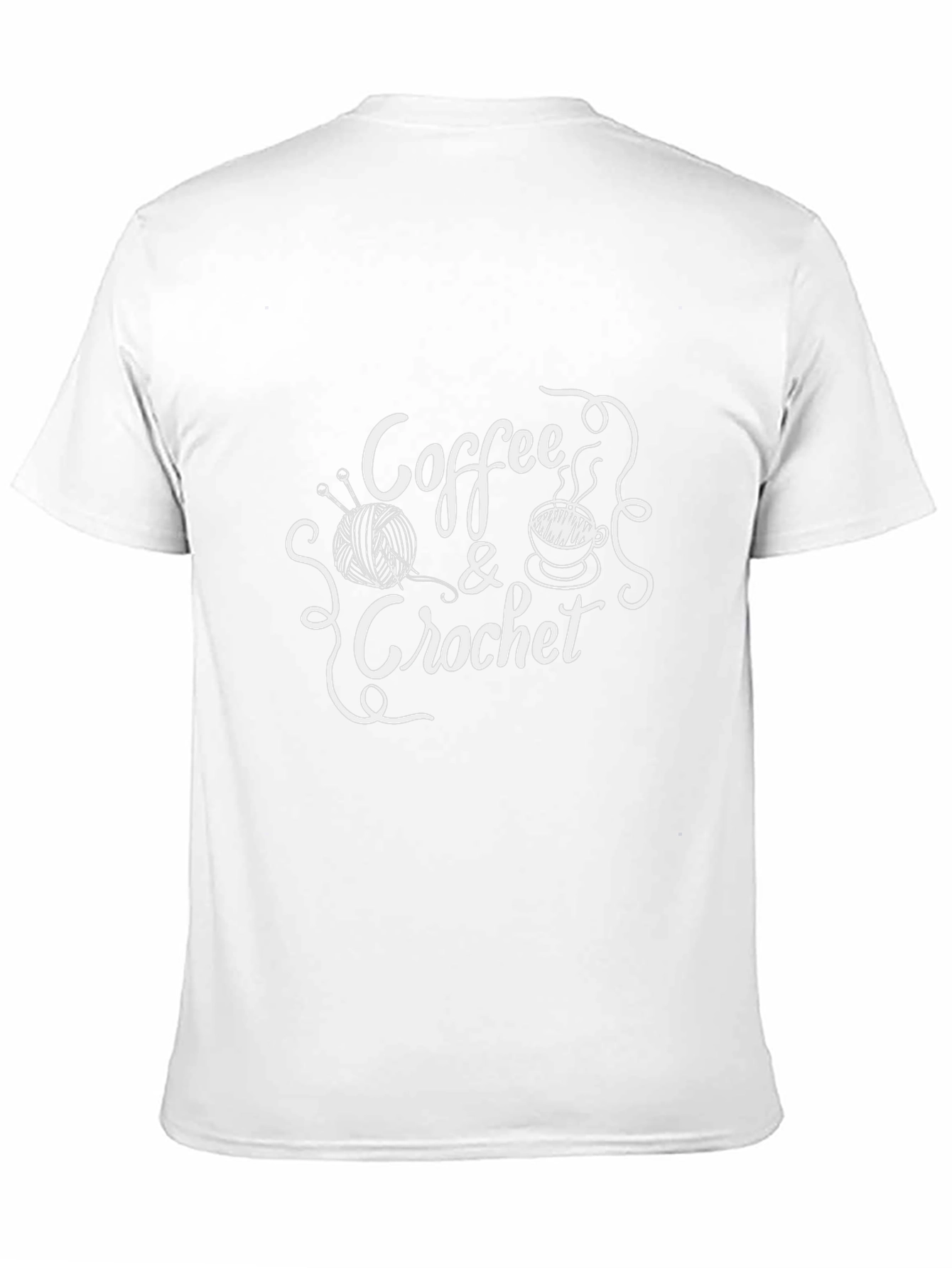 Coffee & Crochet Graphic T-Shirt