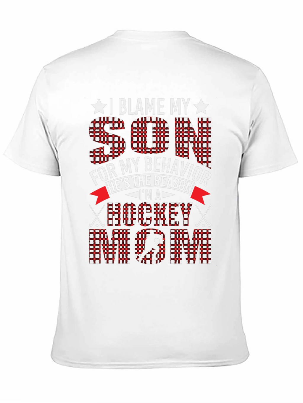 Hockey Mom Graphic Tee - Blame My Son!