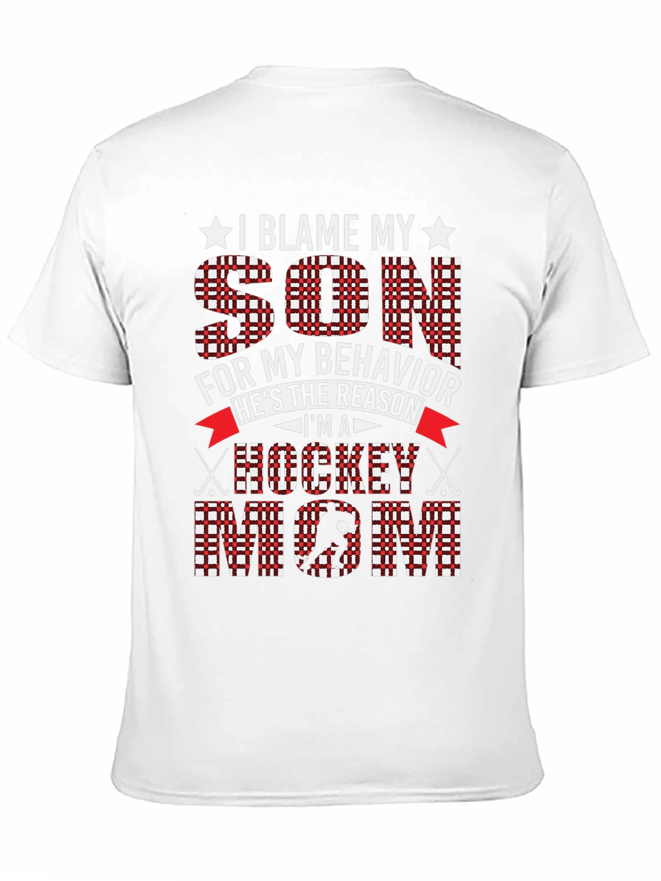 Hockey Mom Graphic Tee - Blame My Son!