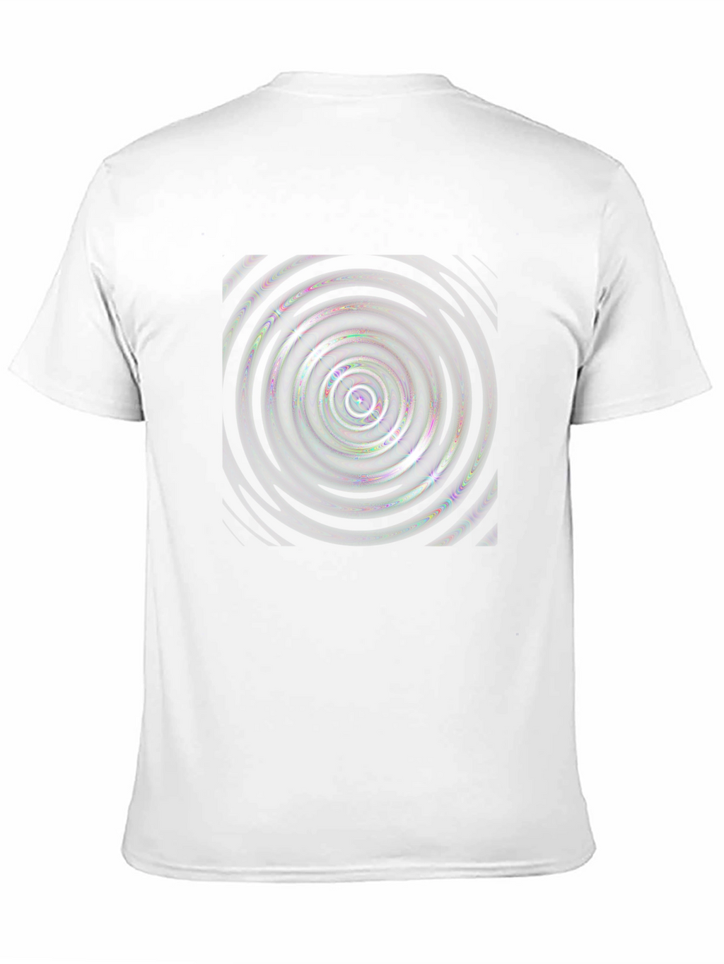 Abstract Concentric Circle Graphic Tee