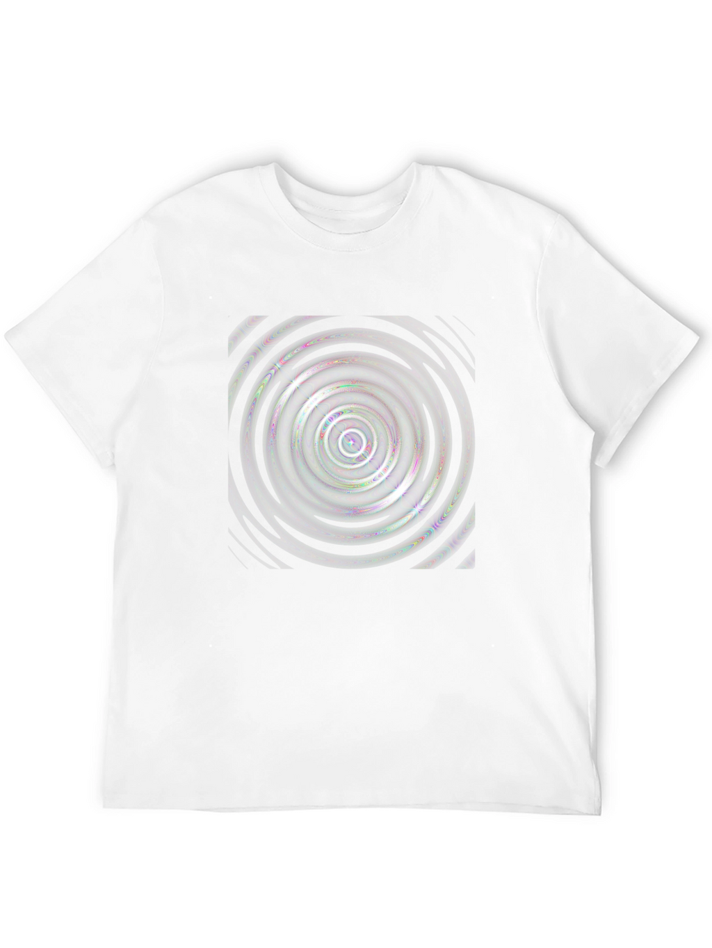 Abstract Concentric Circle Graphic Tee