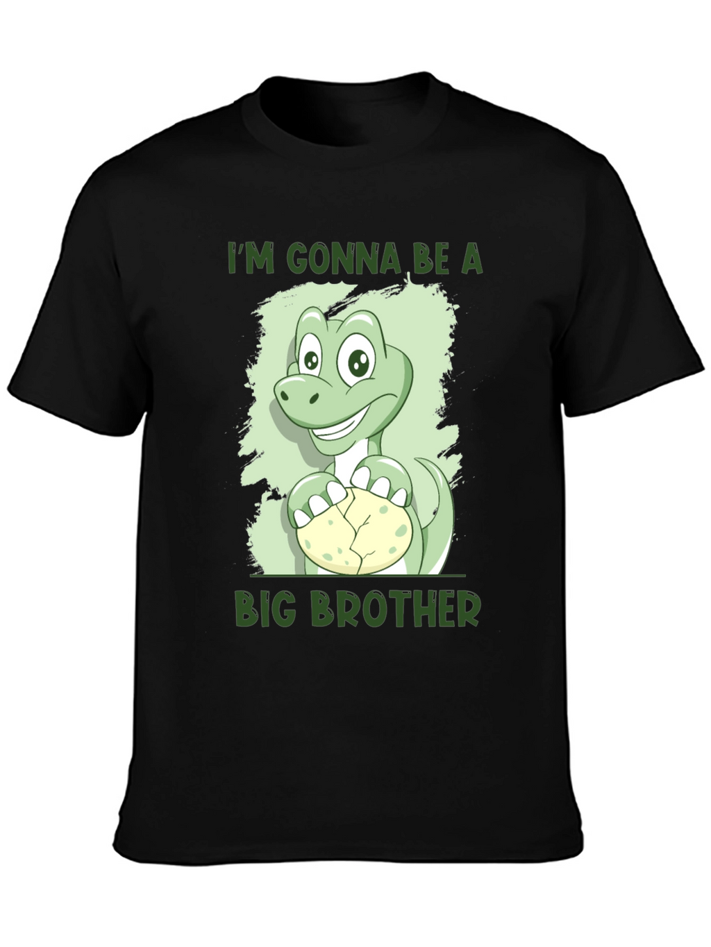 Im Gonna Be A Big Brother Dinosaur Tee