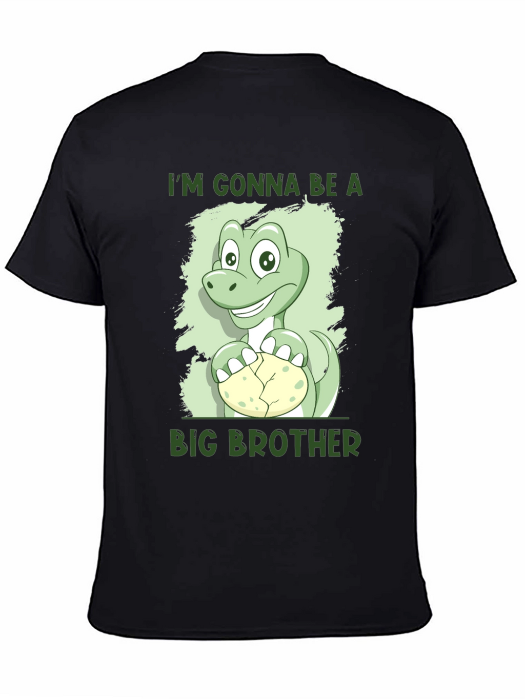 Im Gonna Be A Big Brother Dinosaur Tee