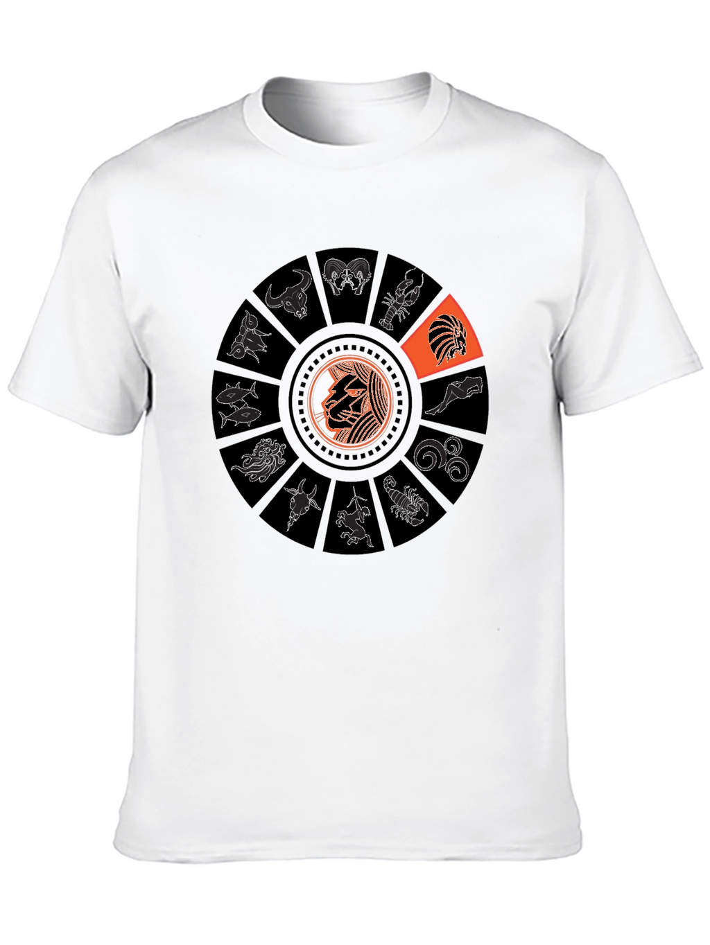 Zodiac Sign Graphic Tee - Leo Horoscope T-Shirt