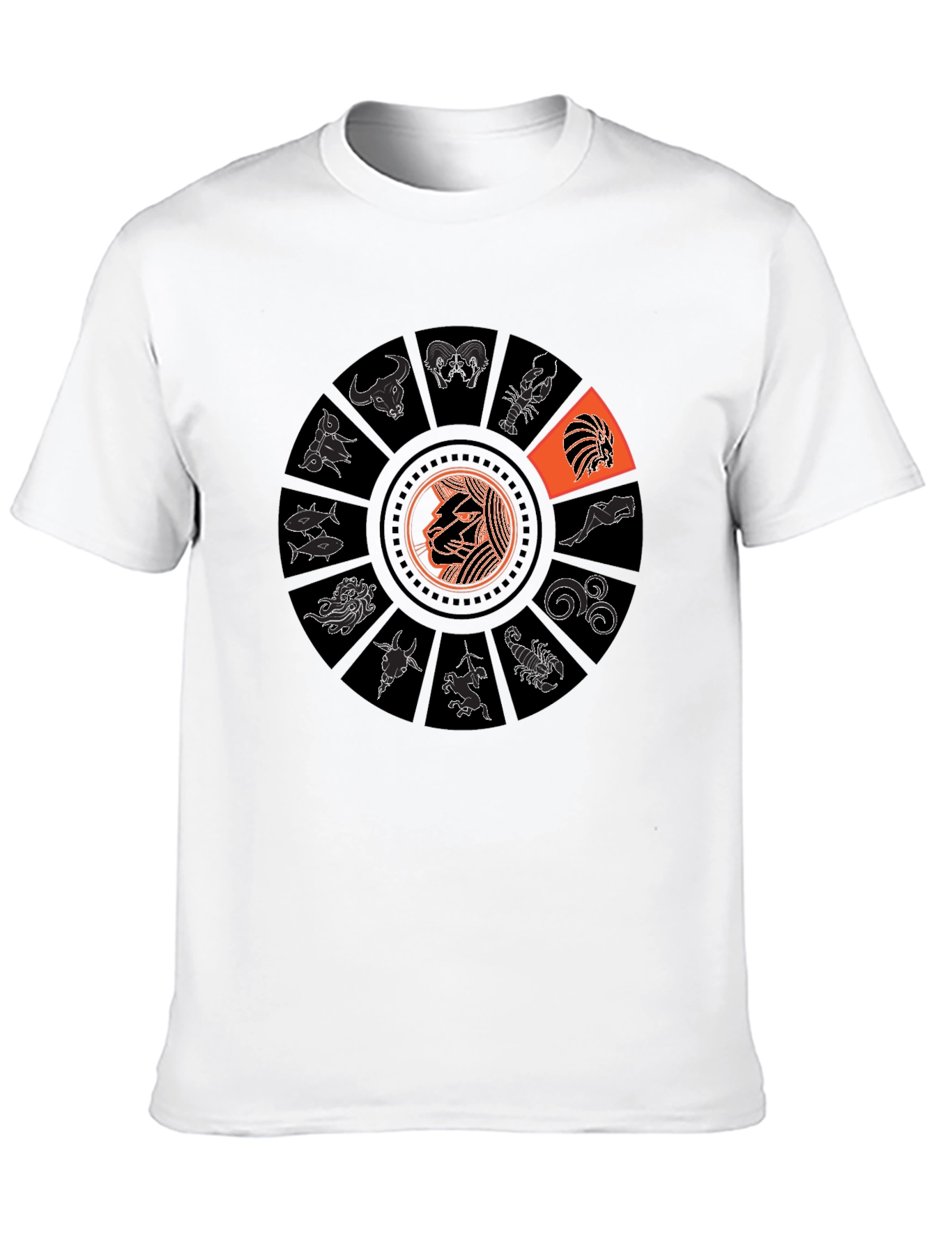 Zodiac Sign Graphic Tee - Leo Horoscope T-Shirt