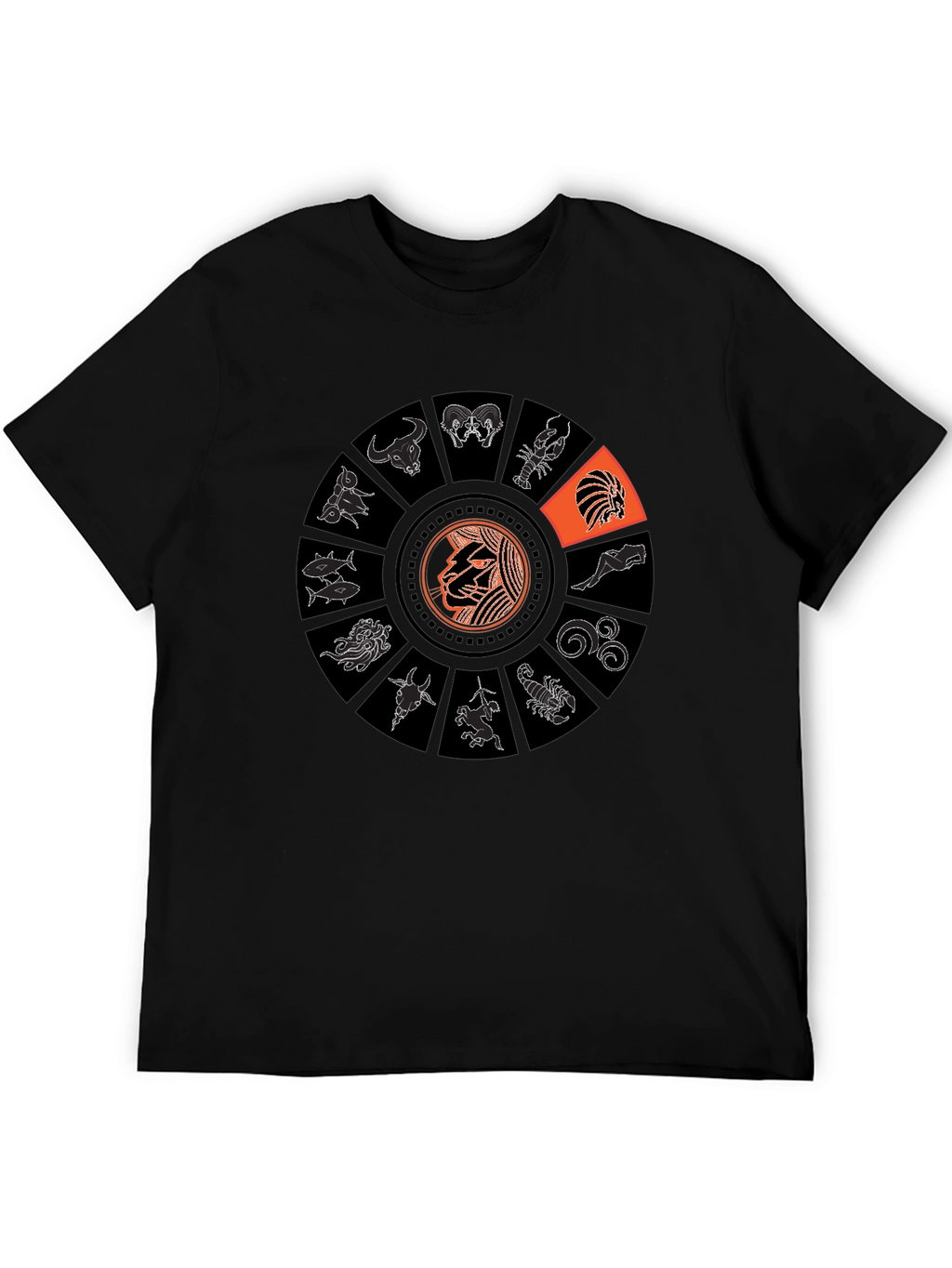 Zodiac Sign Graphic Tee - Leo Horoscope T-Shirt