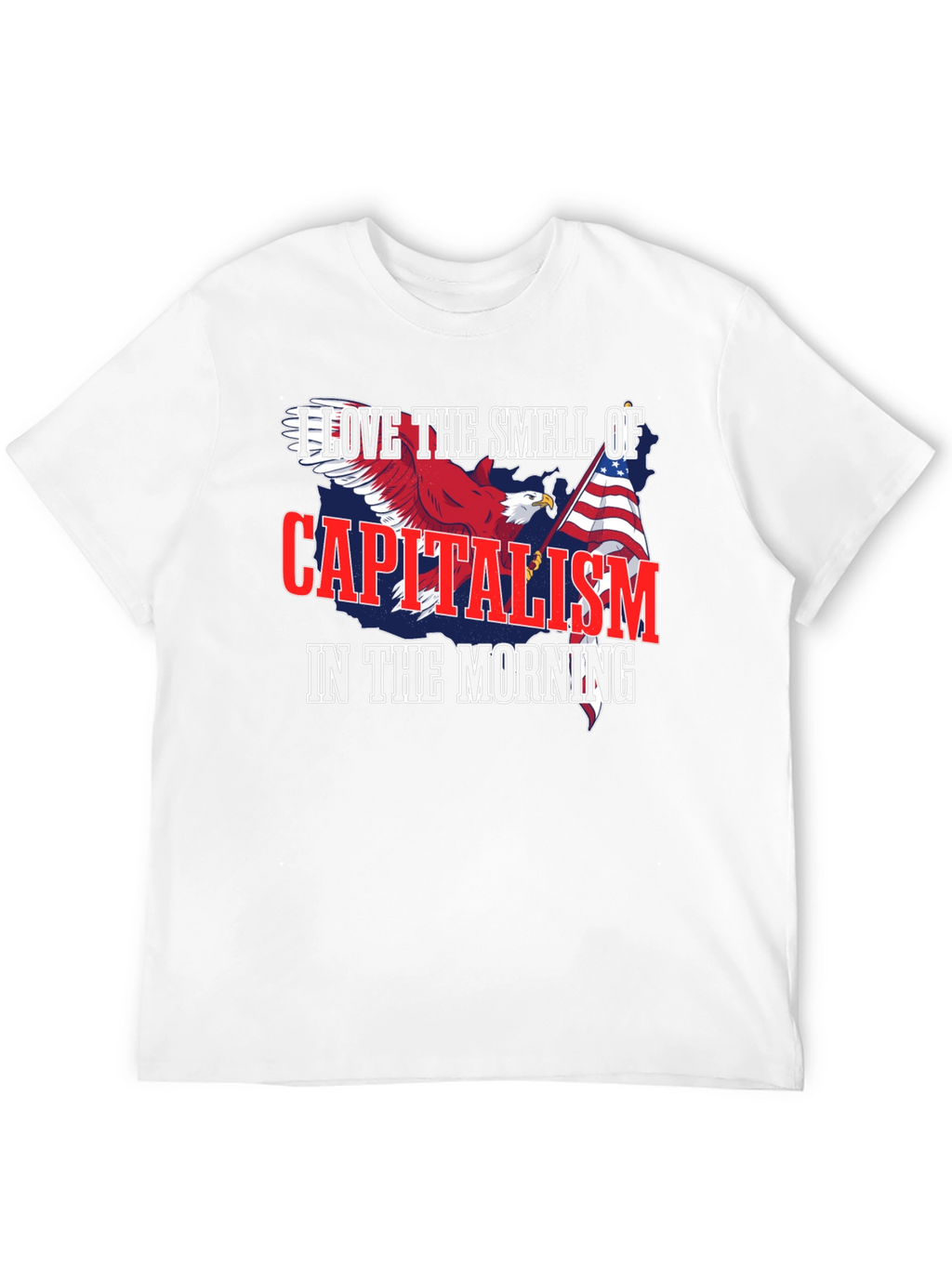 Capitalism Eagle Graphic T-Shirt