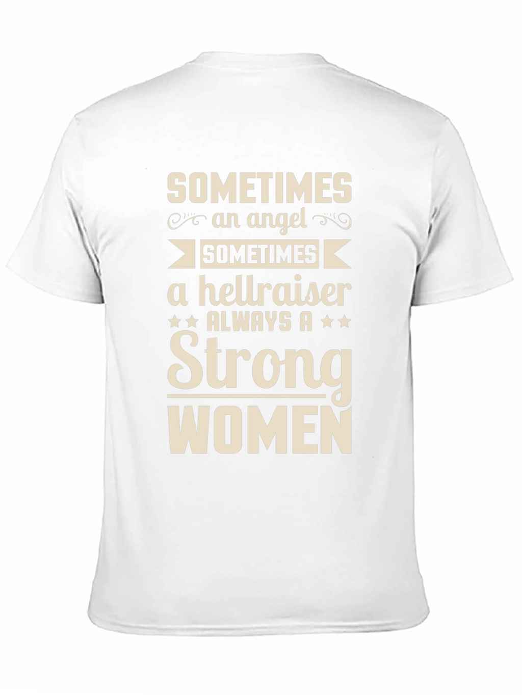 Strong Women T-Shirt - Angel Hellraiser Always Strong
