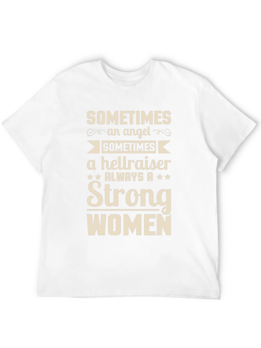 Strong Women T-Shirt - Angel Hellraiser Always Strong