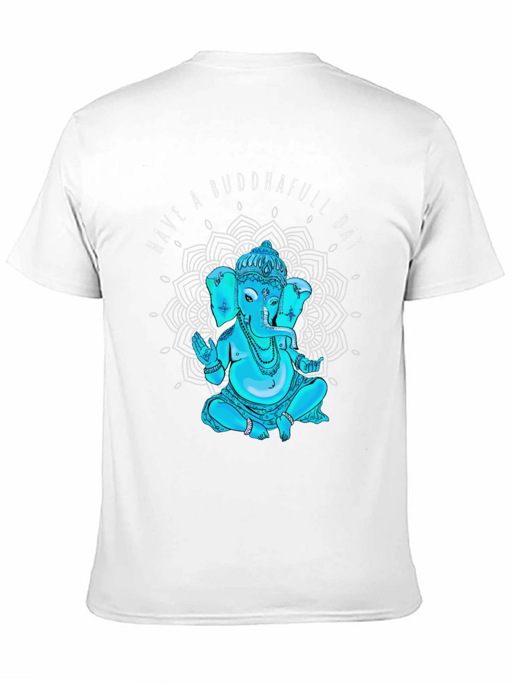 Buddhafull Day Black T-Shirt Graphic Tee