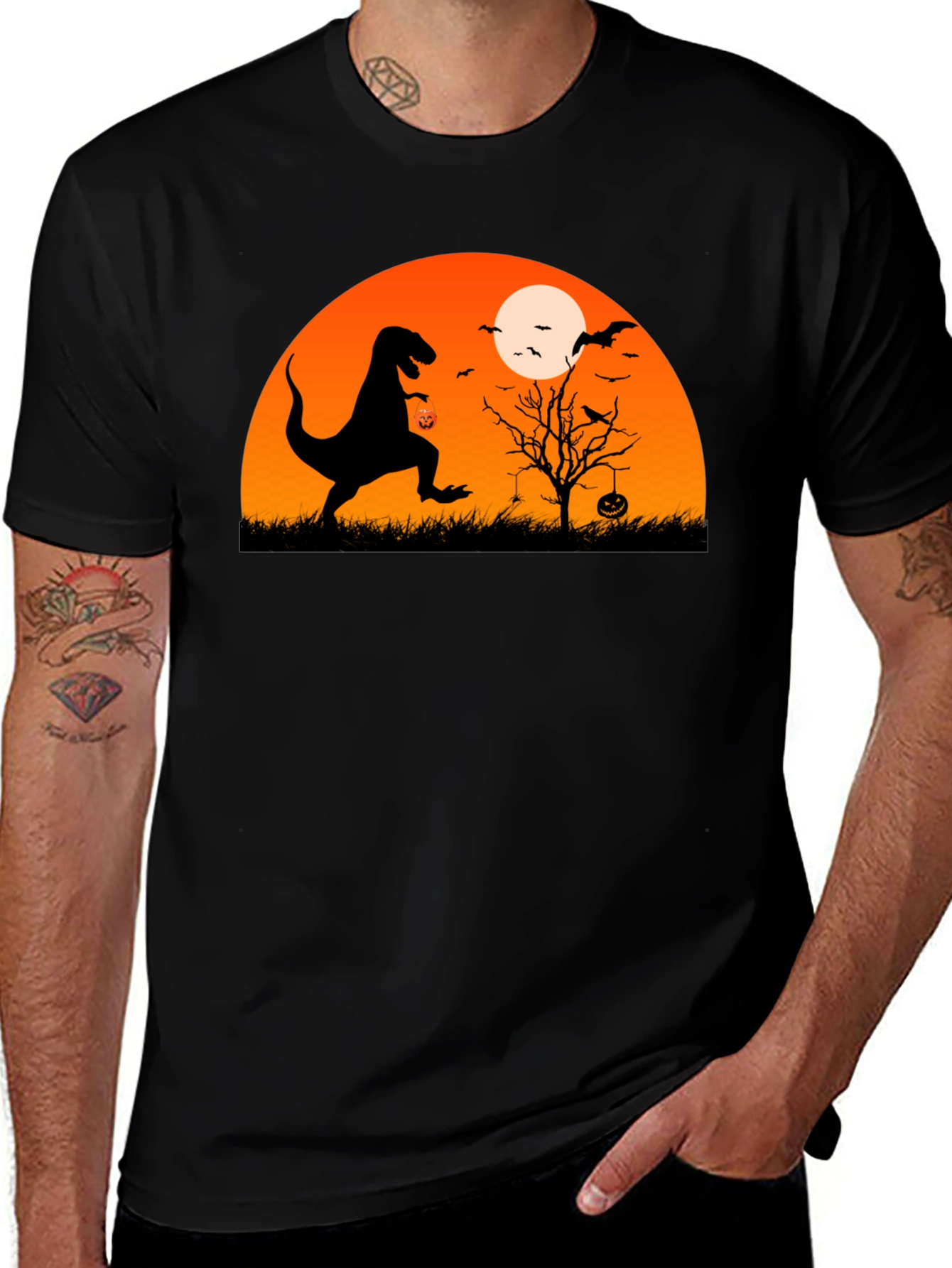 Halloween Dinosaur T-Shirt