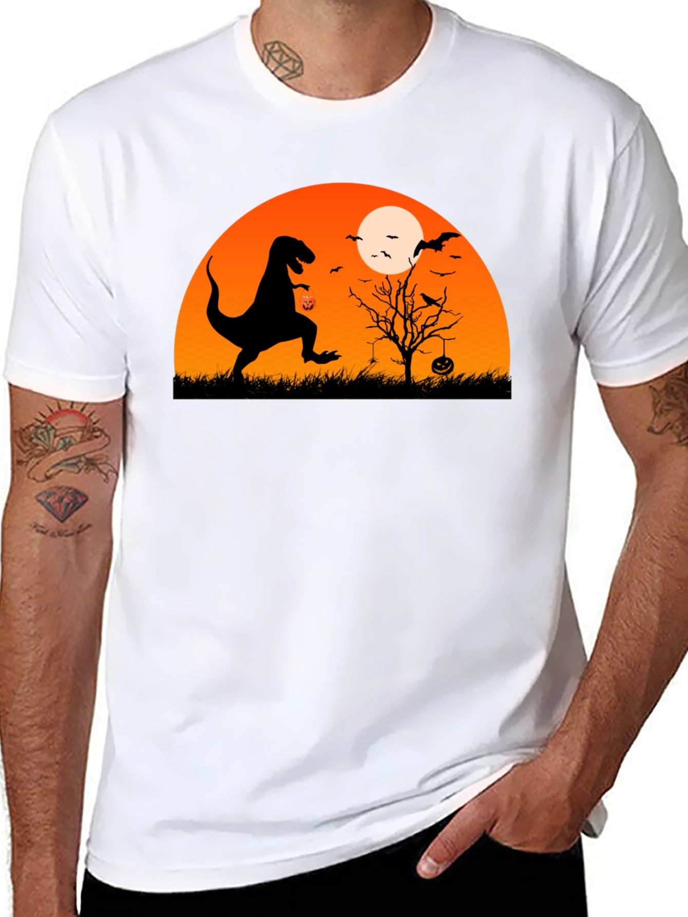 Halloween Dinosaur T-Shirt