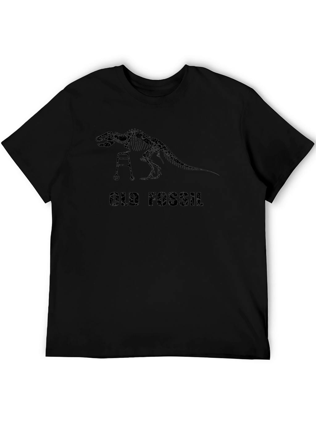 Old Fossil Dinosaur Skeleton Graphic T-Shirt