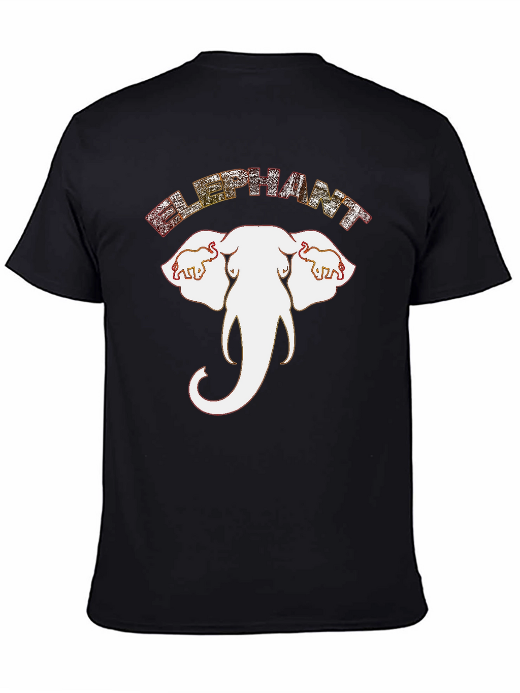 Elephant Graphic Tee - Unique Animal Design