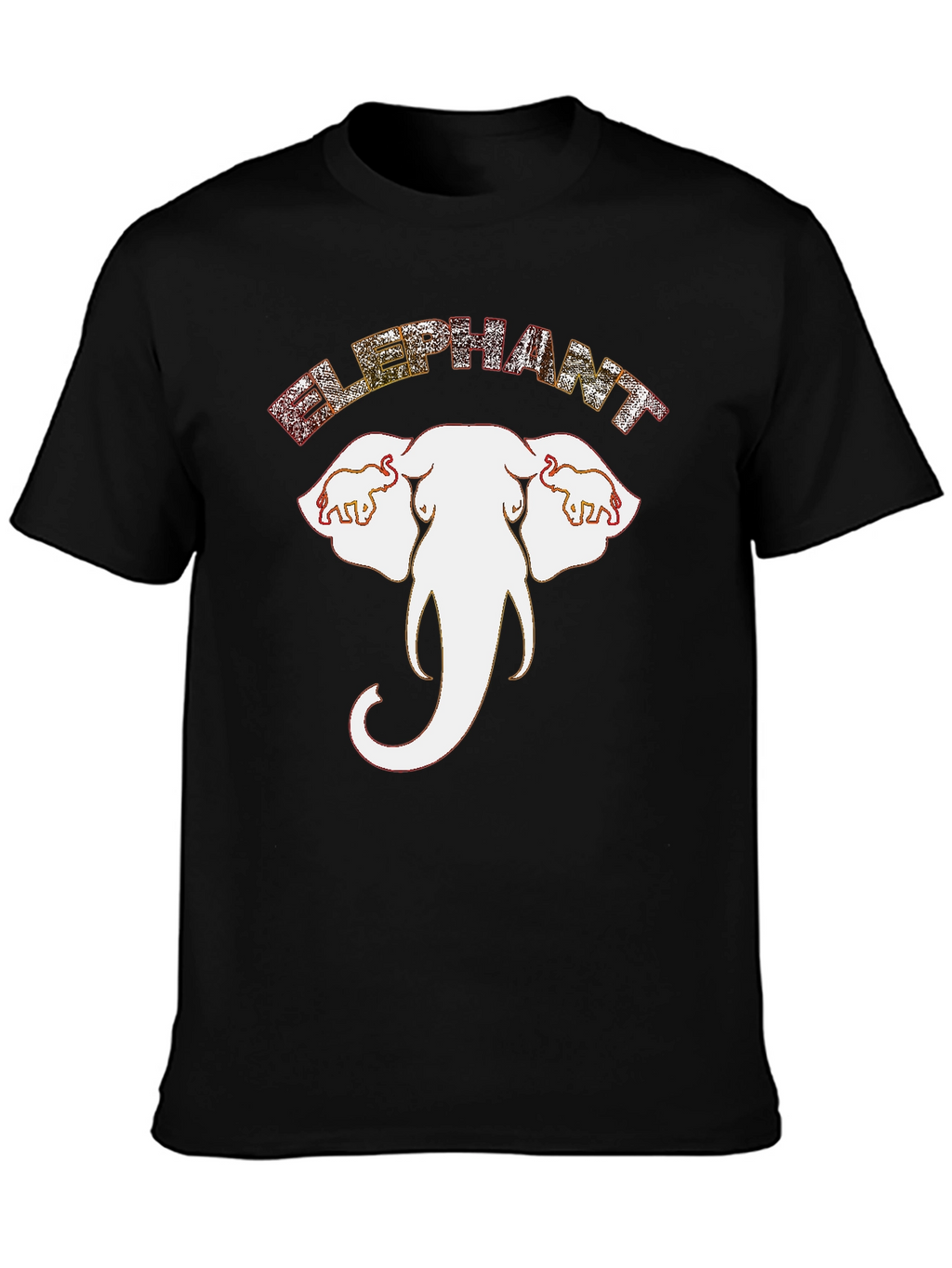 Elephant Graphic Tee - Unique Animal Design