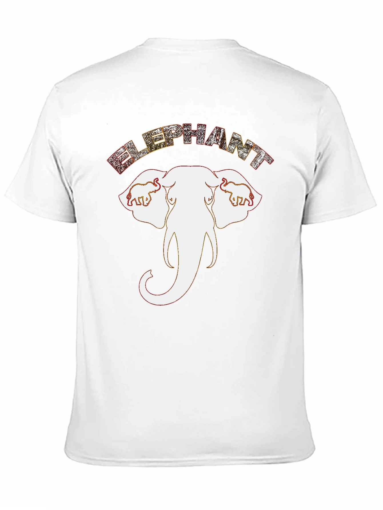 Elephant Graphic Tee - Unique Animal Design