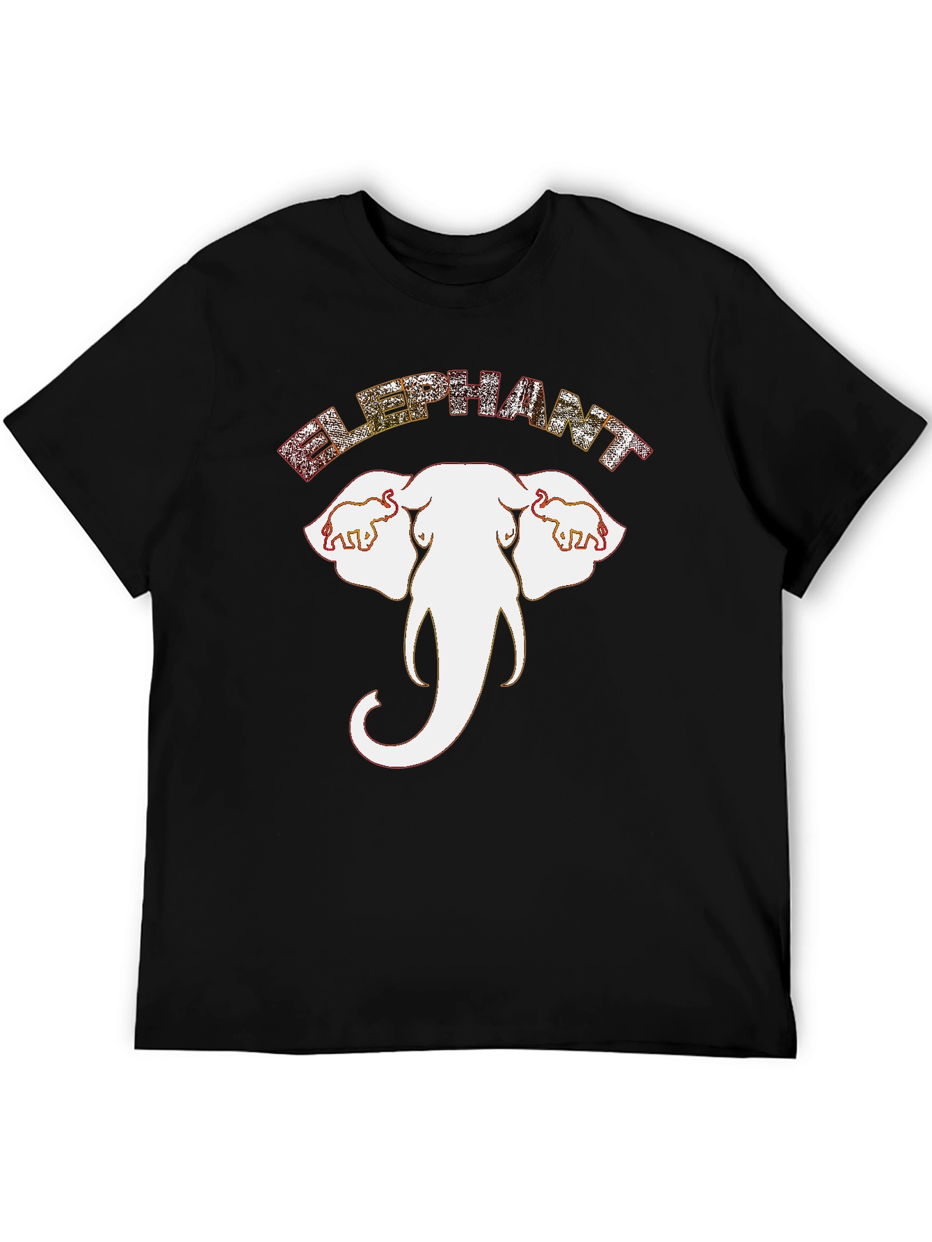 Elephant Graphic Tee - Unique Animal Design