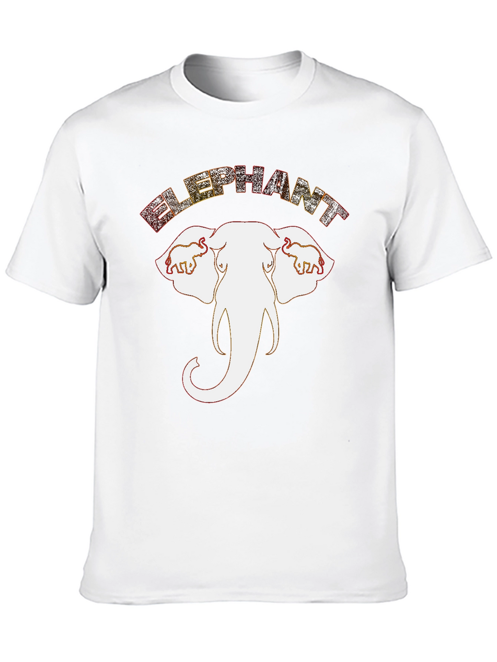 Elephant Graphic Tee - Unique Animal Design