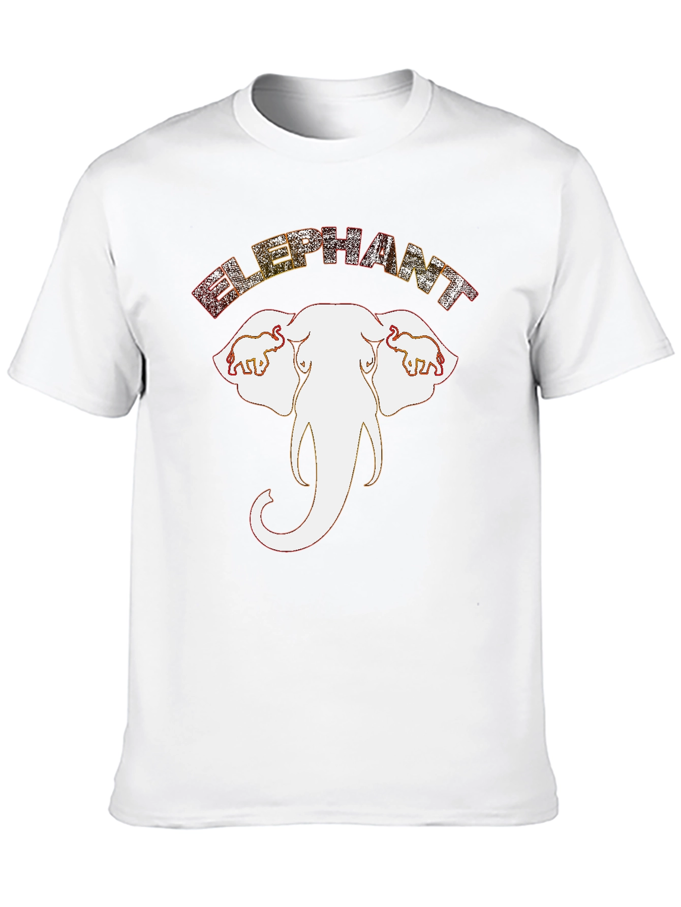 Elephant Graphic Tee - Unique Animal Design