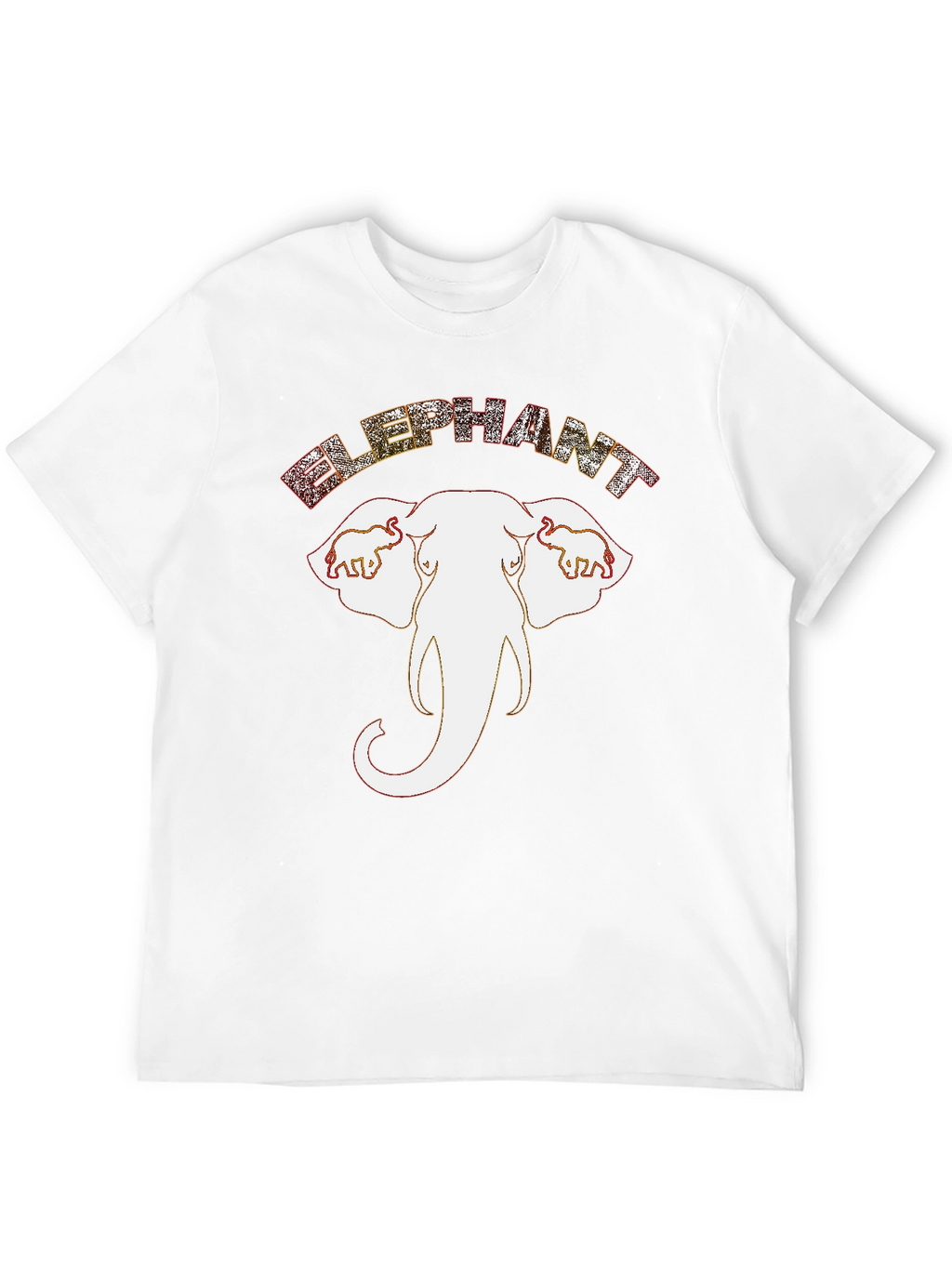 Elephant Graphic Tee - Unique Animal Design