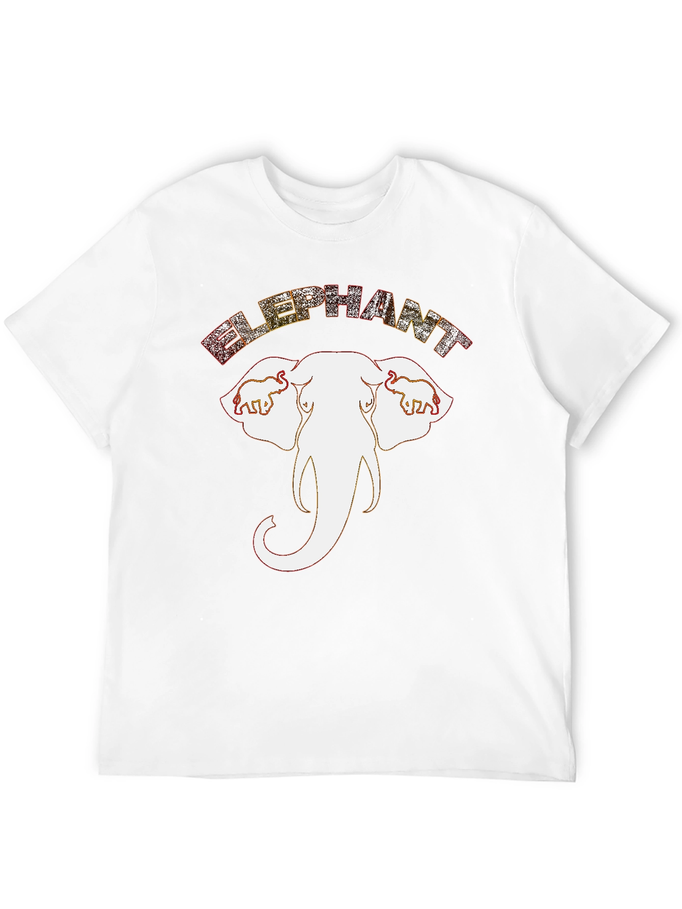 Elephant Graphic Tee - Unique Animal Design