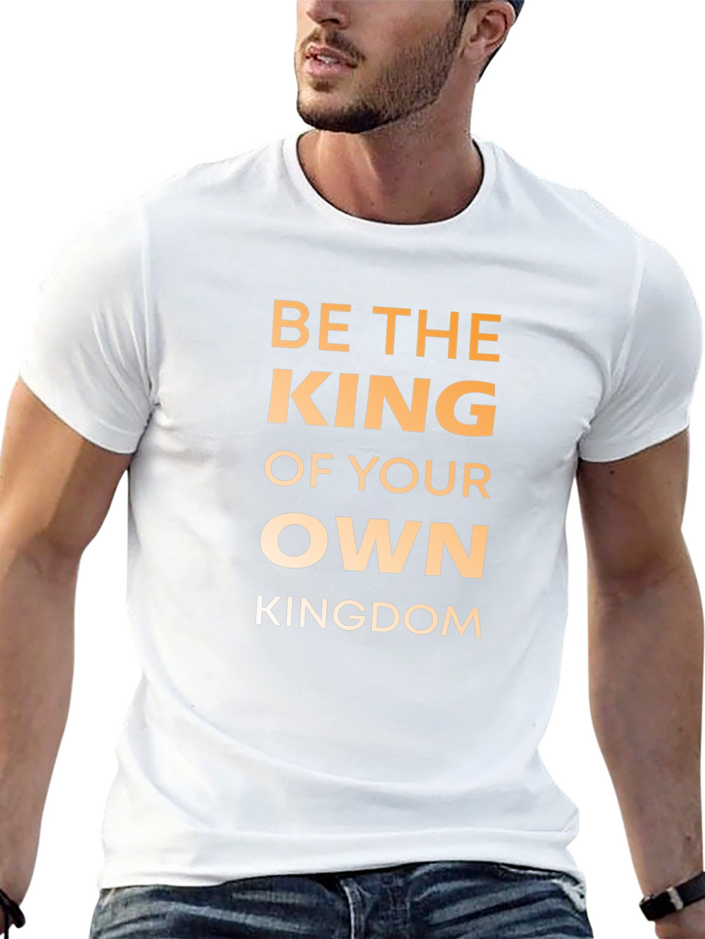 Be The King T-Shirt - Motivational Graphic Tee