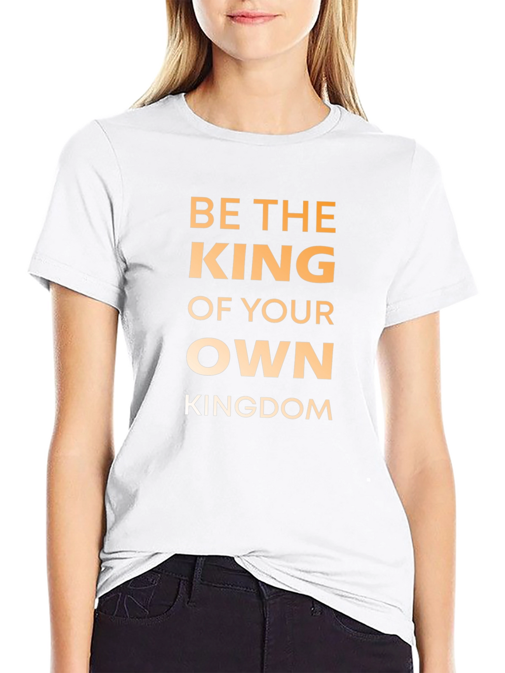 Be The King T-Shirt - Motivational Graphic Tee