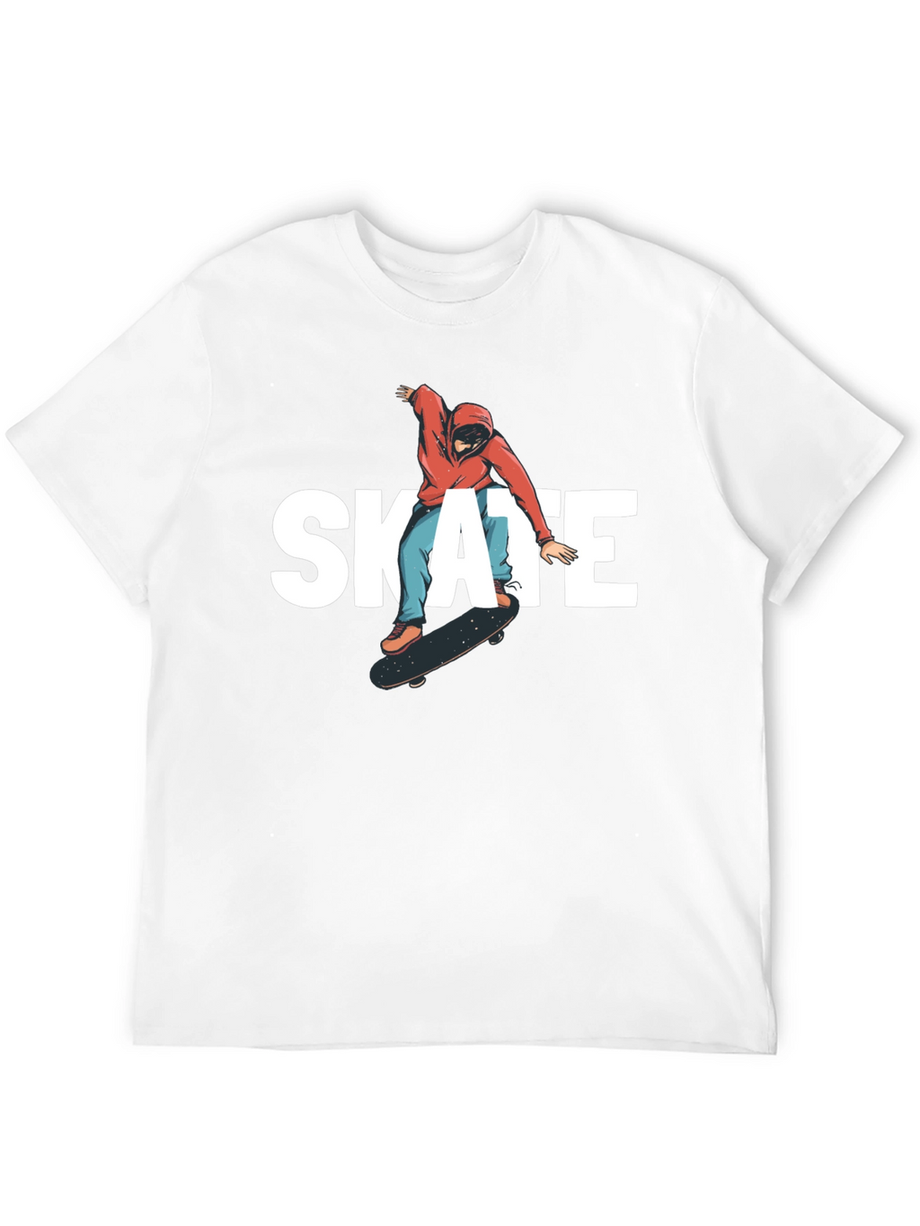 Skate T-Shirt - Black Graphic Tee