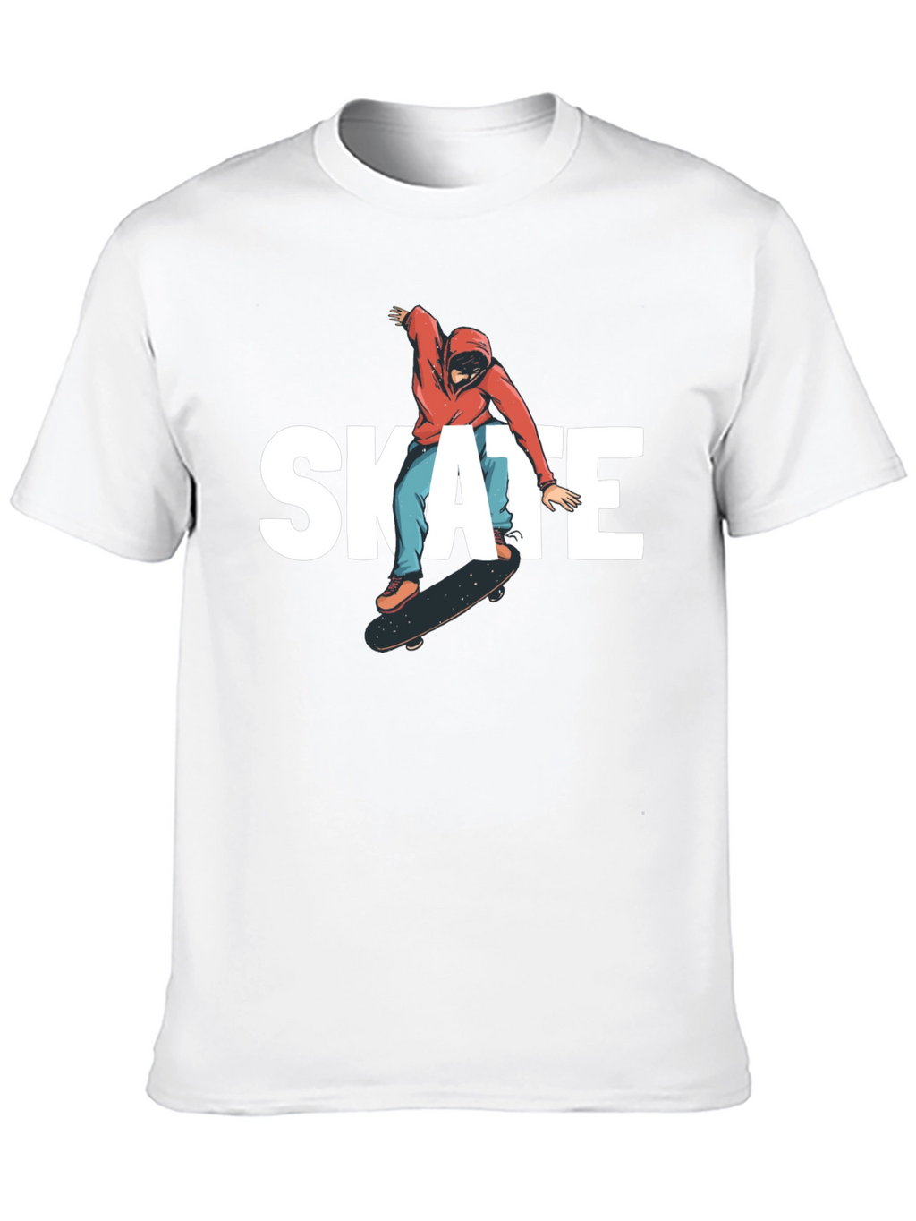 Skate T-Shirt - Black Graphic Tee
