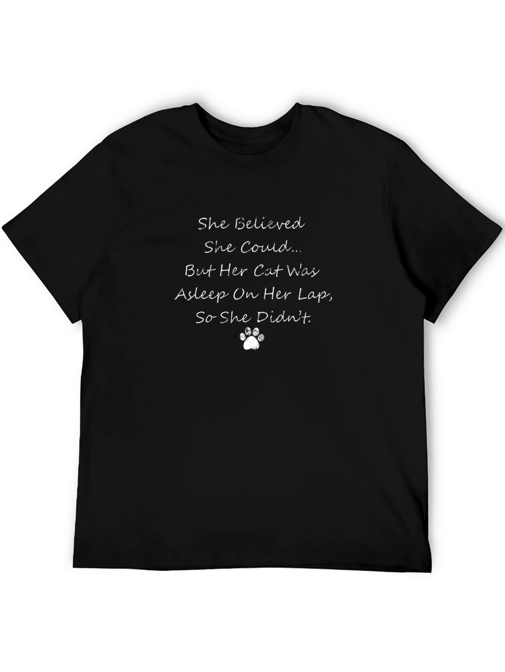 She Believed Cat Lover T-Shirt