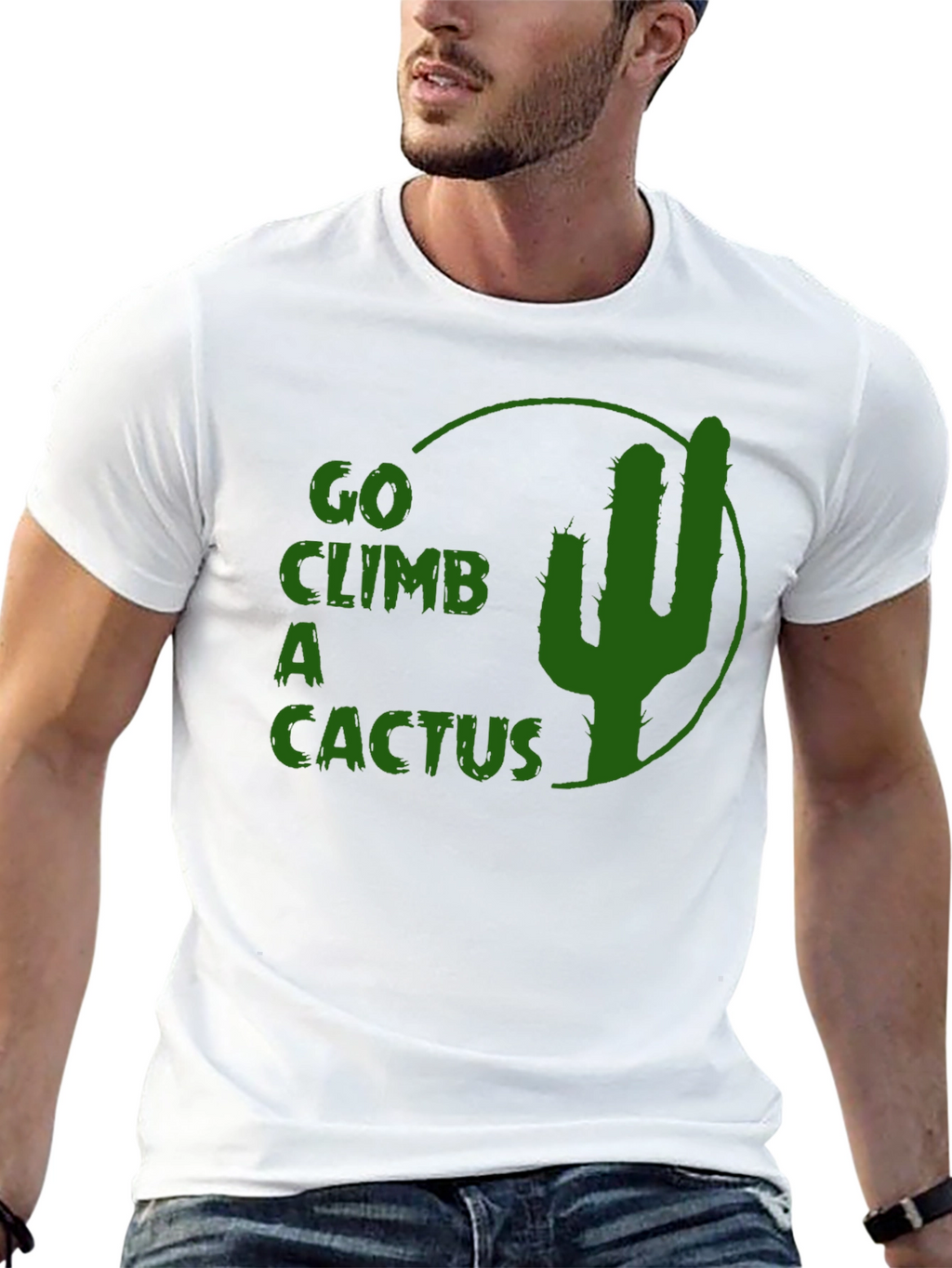 Go Climb a Cactus Graphic Tee